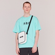 5.B.O SIGNATURE T-SHIRTS -LIGHT BLUE